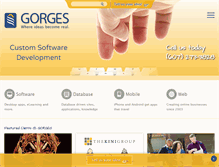 Tablet Screenshot of gorges.us